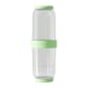 thumbnail image 1 of Portacepillos de dientes, Estuche de viaje para cepillos de dientes con tapa, Contenedor para cepillos de dientes, 2 piezas verde, 1 of 9