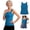 Blue, variant on Evericharm Bratop - Thermacore Built-In Comfort Bra -Wide Strap Soft Padded Ladies Shaping Camisoles