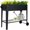 Black, variant on Elevate 32" Tall Raised Garden Bed Outdoor with Wheels & Shelf for Mobility, 400LBS Capacity, Anti-Rust Steel Planter Box for Vegetables/Herbs, Patio-Balcony-Backyard