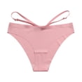 thumbnail image 2 of HUPOM Women'S Panties Girls Panties Briefs Activewear None Elastic Waist Pink M, 2 of 5