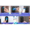 thumbnail image 7 of {Smart Deadbolt, Electronic Door Lock with Keypad}, Auto Lock for Home, Office, Hotel, Front/Exterior Door，Fingerprint Digital Smart Door Lock ,Keyless Deadbolt Works with App/Bluetooth, 7 of 7