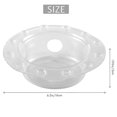 thumbnail image 3 of Bathtub Overflow Drain Cover Suction Cup Seal Bathtub Stopper For Deeper Bath For Bathroom Overflow, 3 of 4