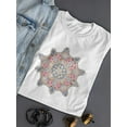 thumbnail image 3 of Round Gradient Shaped T-Shirt Women -Image by Shutterstock, Female x-Large, 3 of 4