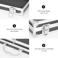 thumbnail image 3 of SHISUYAN Multi-function Tools Storage Box Portable Aluminum Alloy Toolbox Sturdy Tools Container, 3 of 8