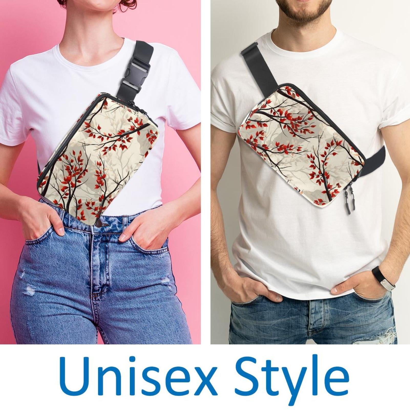 Tree Lightweight Adjustable Running Belt with Extension Strap - Unisex Fanny Pack Belt Bag