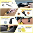 thumbnail image 3 of Nilight 52PCS Car Detailing Kit Auto Cleaning Tools Wash Set with Storage Carry Bag Home Use for Interior Exterior Deep Clean Polish Car Care Windshield Dashboard Seat Air Vents Wheels Tires, Yellow, 3 of 9