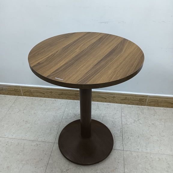 Minddistill Dining room tables Round Dining Table, Wooden Top, Pedestal Base, Modern Design, for Home, Cafe, Restaurant