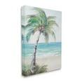 thumbnail image 4 of Stupell Industries Soft Palm Tree on Beach Landscape Painting Gallery Wrapped Canvas Art Print Wall Art, 24 x 30, 4 of 8
