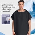 thumbnail image 3 of Surfer Rente Microfibra Poncho Toalla Basta Baño Unisex Surf Seco para Buceo Natación, 3 of 9