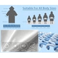 thumbnail image 6 of SAVIOR HEAT Hooded Surf Poncho Towel for Women & Men, Oversized Quick-Dry Microfiber Changing Robe with Pockets, Wearable Beach Cover Up for Swimming, Surfing, Pool, Camping & Travel, 6 of 9