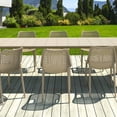 thumbnail image 4 of Air Extension 9 Piece Dining Set in Taupe, 4 of 6