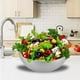 thumbnail image 2 of Mixing Bowls,Stainless Steel Mixing Bowls Cooking Rice,Metal Bowls Round easy To Clean Noodles,Food Storage Organizers Baking Salad Bowls,Soup Bowls Kitchen Reusable Prepping Sauces,Snacks Macarena Tazones para mezclar, 2 of 8