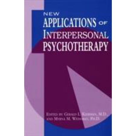 Pre-Owned New Applications of Interpersonal Psychotherapy (Hardcover) 0880485116 9780880485111