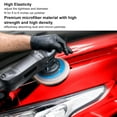 thumbnail image 3 of 24 Packs Polishing Bonnet, 6in/150mm Microfiber Nonwoven Cotton Buffing Pads for Cars Motorcycles Boats Wax Buffer Polisher Attachment, 3 of 9