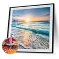 thumbnail image 2 of Pintura de diamante 5D DIY Taladro cuadrado completo Kit de playa Arte Decoración del hogar Artesanía FLhrweasw Nuevo, 2 of 9