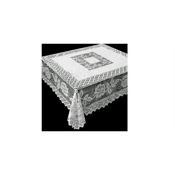 Brazilian Lace 4 Chair 59x59 Tablecloth Grega Design