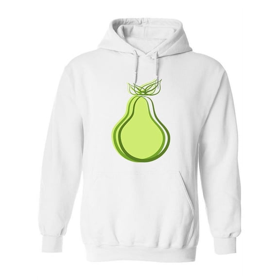 Green Avocado Offset Hoodie Women -Image by Shutterstock, Female XX-Large