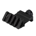 thumbnail image 1 of 5X4.5cm Black 45 Degree Side Rail Mount Offset Rail Mount For Flashlight Outdoor (black) Dt2788, 1 of 4