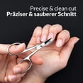 thumbnail image 4 of Scissors marQus Cuticle Manicure Curved Blade Nail Brown, 4 of 9