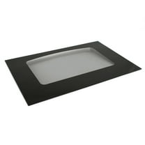 GE WB57K10109 GLASS OVEN DOOR (BK) - OEM Part