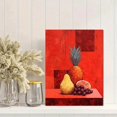 thumbnail image 2 of Colorful Beach Huts Canvas Print Bathroom Home Wall Decor, 2 of 8