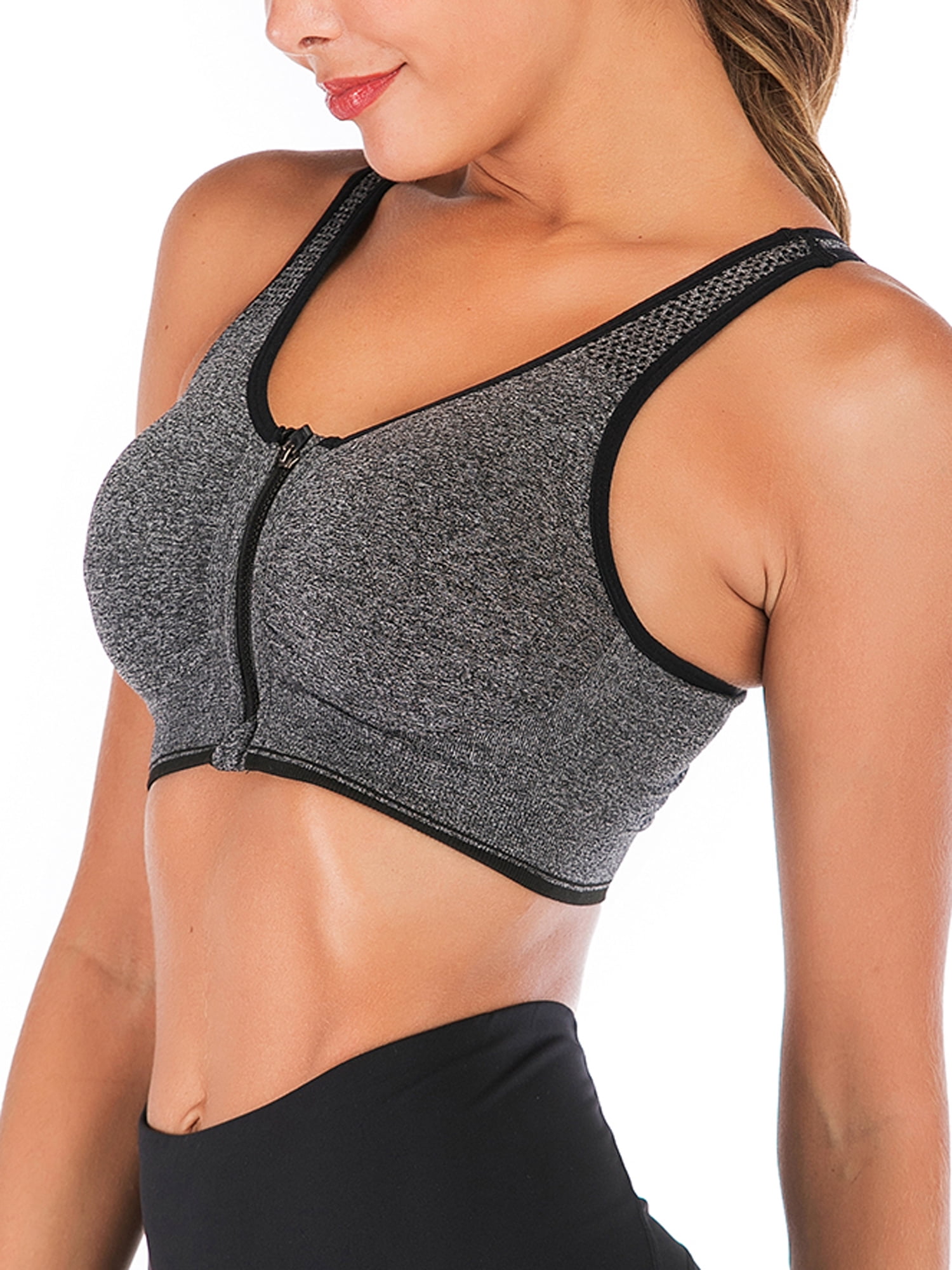 sports bras without removable cups