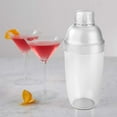 thumbnail image 6 of Ludlz Transparent Cocktail Shaker Wine Drink Juice Milk Tea Mixer Jigger Home Bar Tool Plastic cocktail mixer tea shaker, 6 of 7