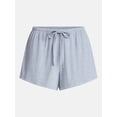 thumbnail image 6 of Joyspun Women’s Modal Blend Ribbed Sleep Shorts, 2.75'' Inseam, Sizes XS-3X, 6 of 6