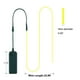 thumbnail image 4 of Tira de luces de neón MaxLax EL Wire, color verde limón, 10 m, con paquete de baterías, 4 of 7