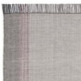 thumbnail image 4 of SAFAVIEH Montauk Sharlene Solid Striped Cotton Area Rug, Wine/Grey, 3' x 5', 4 of 6