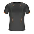 thumbnail image 4 of Taqqpue Men's Workout Shirts Slim Fit Athletic Bodybuilding T-Shirts Short Sleeve Comfort Quick Dry Crew Neck Gym Training Running Fitness Tee Top, 4 of 6
