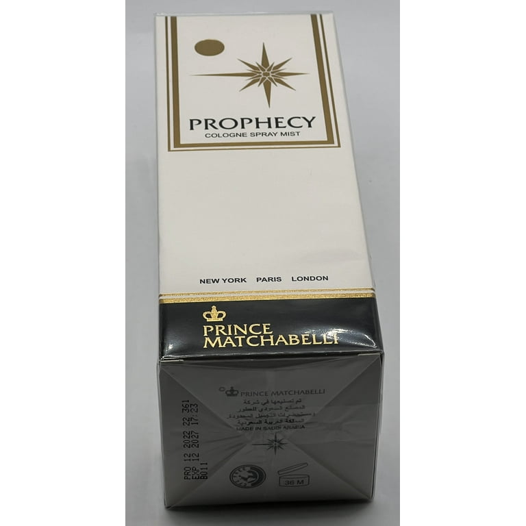 Prince Matchabelli Prophecy Cologne Spray Mist for Women, EDC