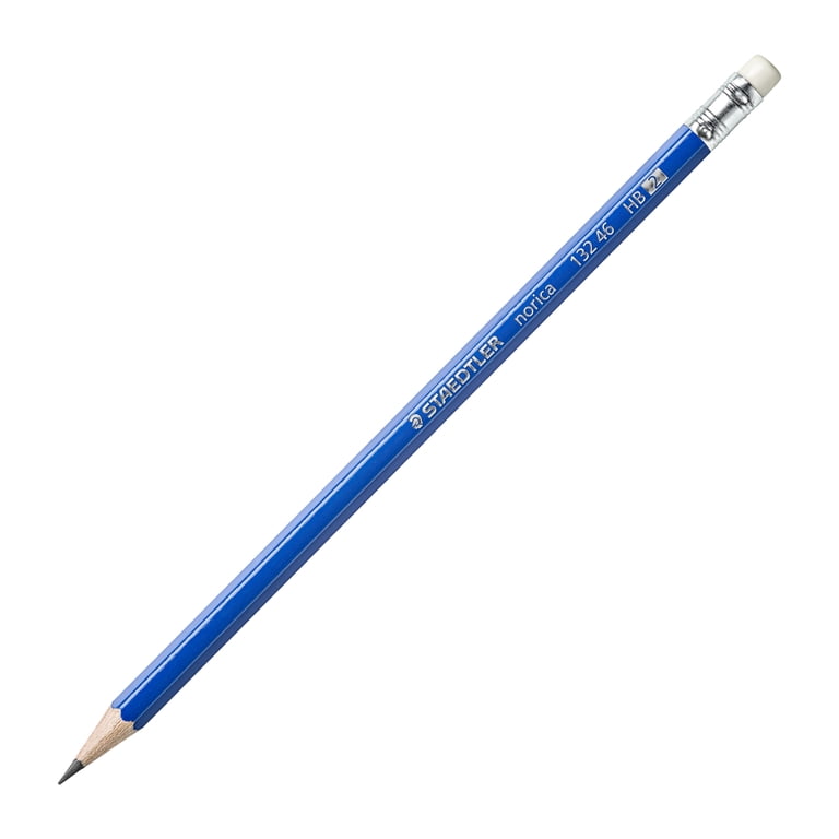 STAEDTLER Blue Wood Cased HB #2 Pencils 50ct with Eraser Caps and