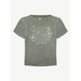 thumbnail image 4 of Justice Girls Washed Graphic Tee, Sizes XS - XLP, 4 of 8