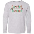 thumbnail image 3 of Inktastic Camping Cousins- arrow Long Sleeve Youth T-Shirt, 3 of 5