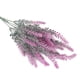 thumbnail image 1 of Kearding Flor artificial decorativa para el hogar, flor de lavanda falsa, decoración para eventos de bodas, púrpura Flores artificiales rojo 35cm, 1 of 6