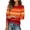 Hot Pink, variant on Stralyhd Striped Blouses for Womens Basic Lightweight Long Sleeve Round Neck Tops Fashion Puff Sleeve Button Cuff Pullover Tops Business Casual Fall Spring Outfits Pink S