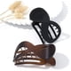 thumbnail image 2 of Hair Claw Clips Black Large Hair Clips Hair Accessories For Women And Girls (2pcs, Black+amber), 2 of 5