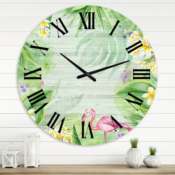 Designart 1 in Modern,Contemporary Wall Clock