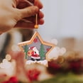 thumbnail image 4 of Decoraciones de Árbol de Navidad Decoración de Navidad Led Luminous Christmas Tree Colgante Santa Claus Snowman Deer Night Light Decoration Colgante Luces de Árbol de Navidad, 4 of 7