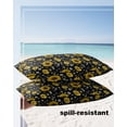thumbnail image 4 of Spring Floral Sunflowers with Bee Outdoor Pillow Covers Set of 2, Decorative Waterproof Throw Pillow Case, Farm Garden Flower Cotton Linen Soft Cozy Cushion Pillowcases, 4 of 6