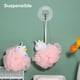 thumbnail image 2 of 2 uds esponjas de unicornio esponja de animales esponja de baño para niños esponja de baño para niñas esponja exfoliante Bola de baño, 2 of 6