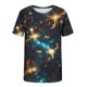 thumbnail image 4 of Tops para hombre, blusas y camisas de manga corta con cuello redondo para hombre, jersey informal de moda con estampado de cuello redondo para hombre, pantalones cortos deportivos para fitness, blusa, 4 of 5