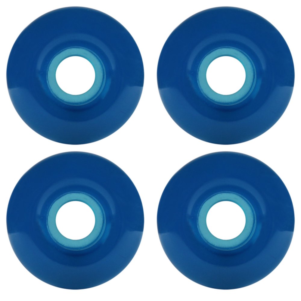 52mm BLUE Gel Skateboard Wheels Skateboards 52mm 98A