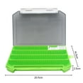 thumbnail image 6 of NIBOLOG Lure Bait Storage Box with Removable Insert Large Capacity Multifunctional Container Portable Fishing Tackle Bait Hooks Organizer Fishing Supplies, 6 of 8