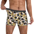 thumbnail image 2 of Kdxio Men's Boxer Briefs with Snake And Rose Print - Comfortable and Breathable Underwear for Everyday Wear, 2 of 7