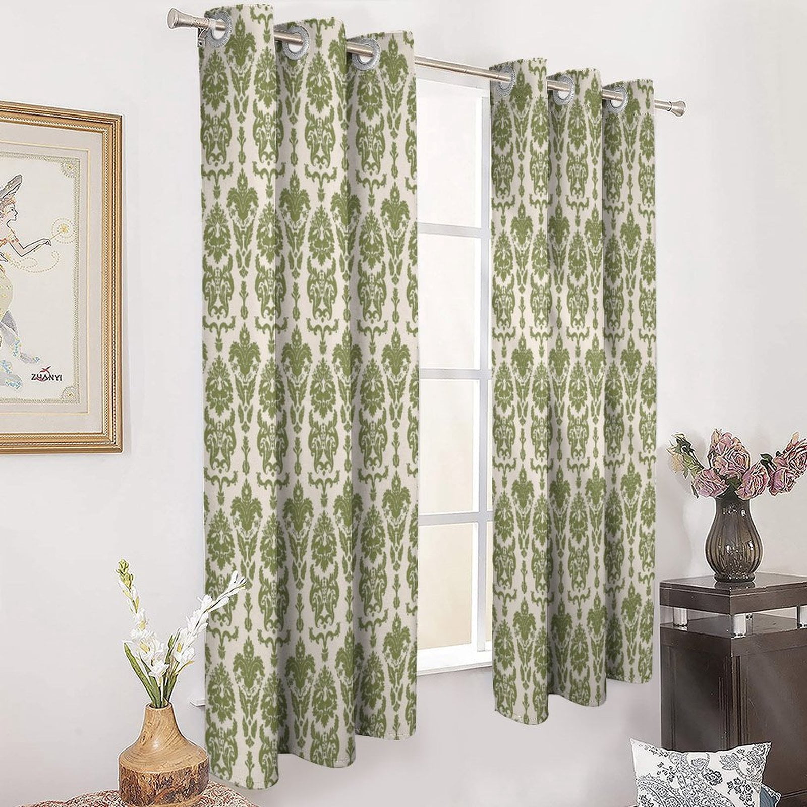 The Sound of Music The Von Trapp 2 Panels Blackout Curtains for Bedroom Living Room Drapes Kitchen Room Window Blackout Curtain Grommet