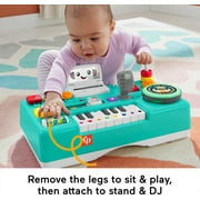 Fisher-Price Laugh & Learn Mix & Learn DJ Table, Musical Learning Toy for Baby & Toddler