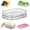 2 Layers, variant on 2026 New Multi-Layer Food Storage Box with Lid, Ham and Cheese Deli Meat Container for Fridge, Stackable Transparent Food Preservation Box for Cheese, Dumpling & Meat Storage (One Layers)