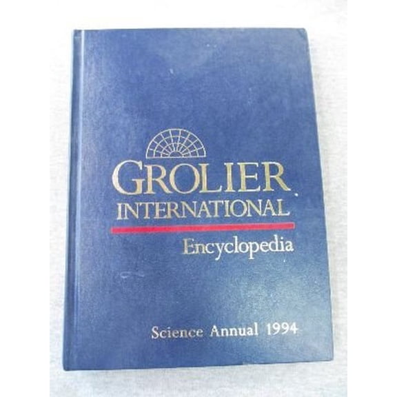 Pre-Owned Annual 1993 (Grolier Encyclopedia of Knowledge) Paperback